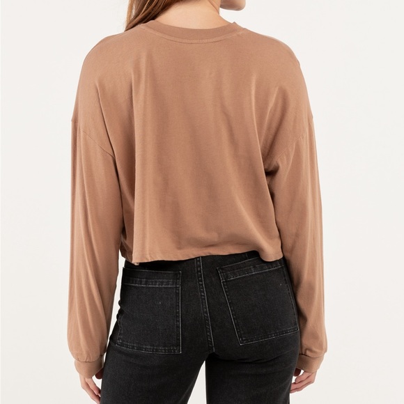 Billabong Longsleeve Crop Top - Picture 3 of 11